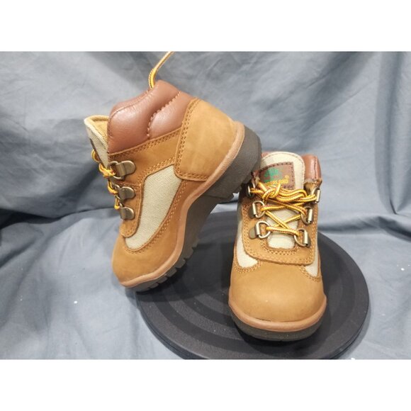 Timberland Toddlers Field Boot Mid Medium Brown Nubuck 7 NEW NO BOX! - Picture 9 of 12